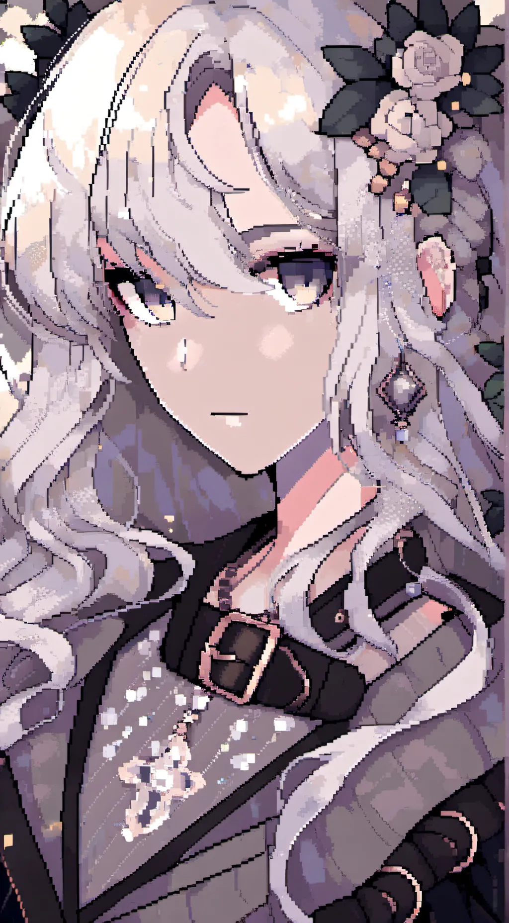 ai character: FORSAKEN!! :DD background
