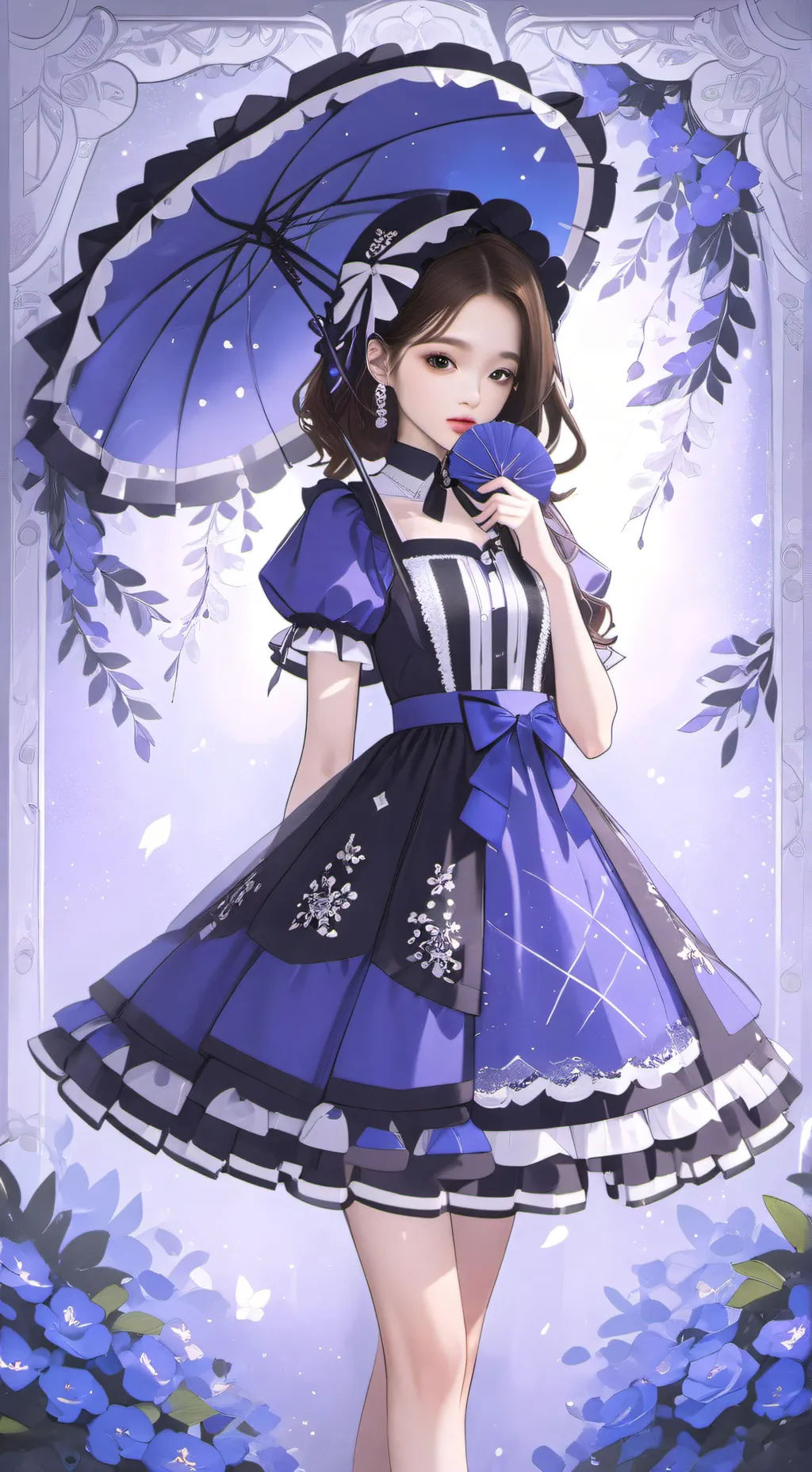 ai character: normal school!  background
