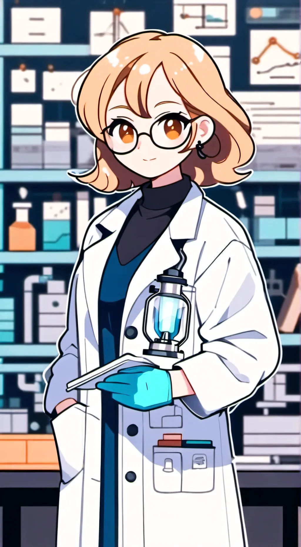 ai character: Ava~ background
