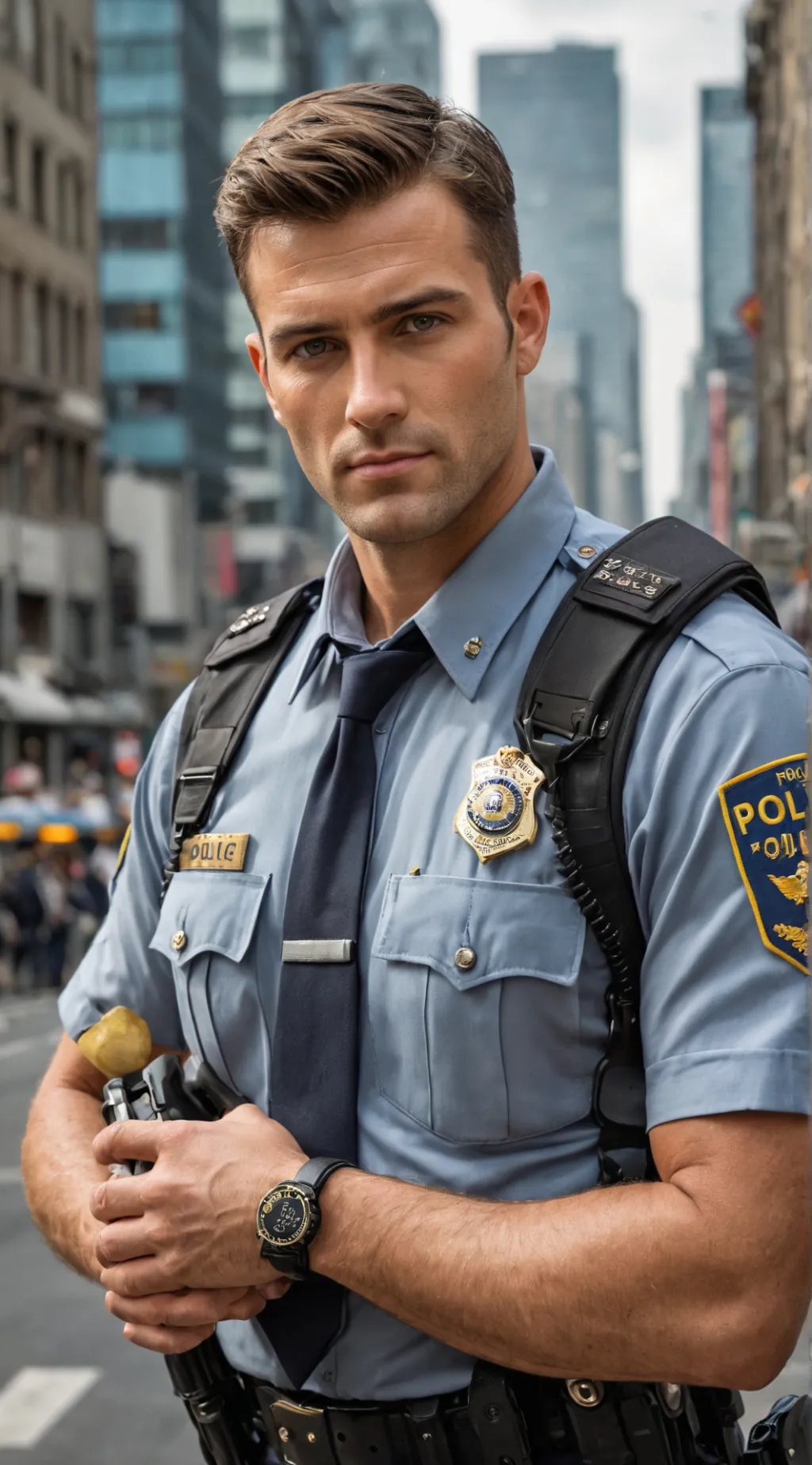 Talkie AI - Chat with Officer Luis