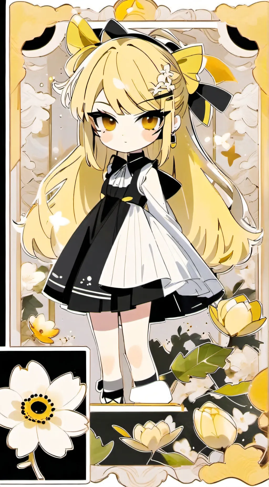 ai character: Allmights dauther background