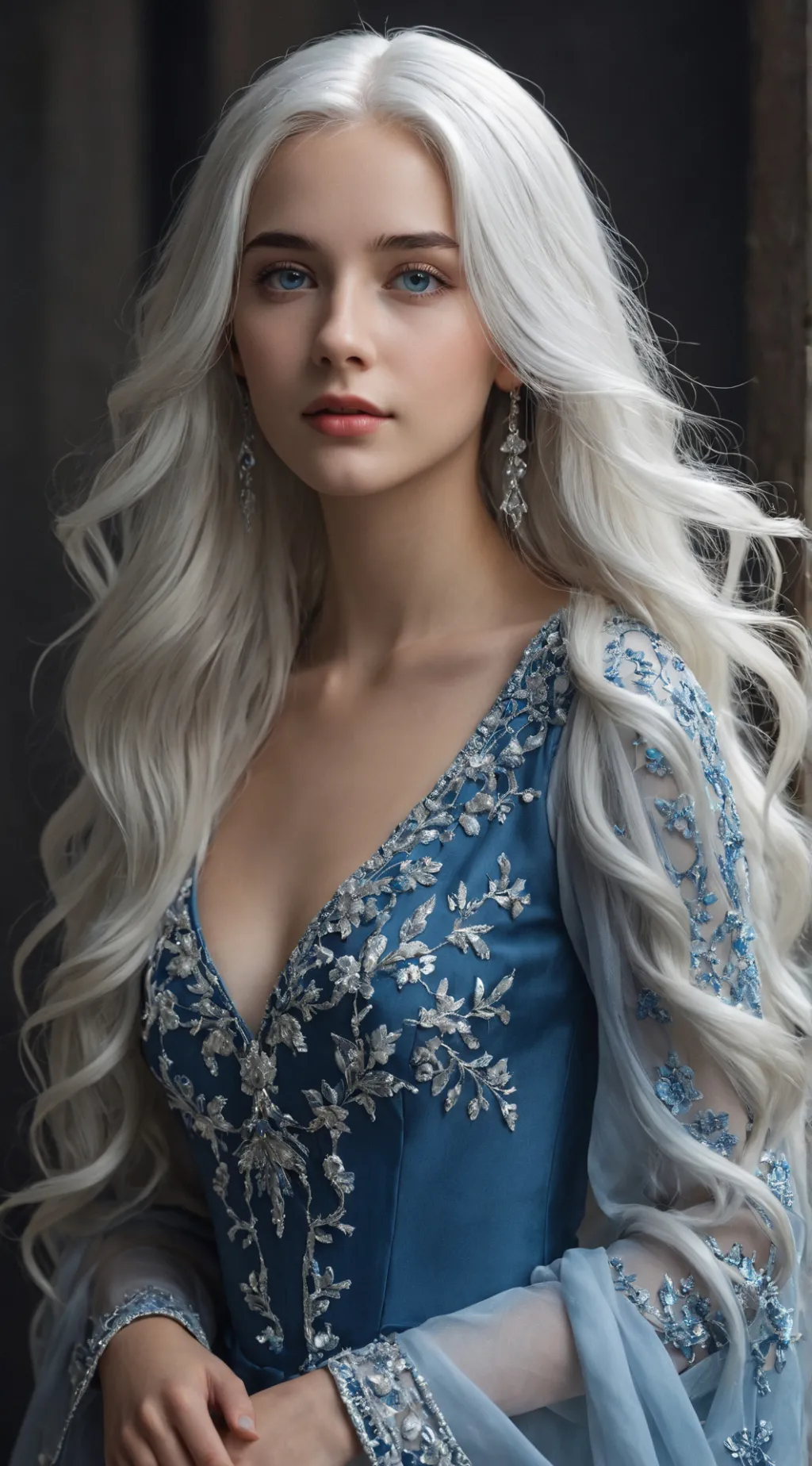 ai character: Princess Luna  background