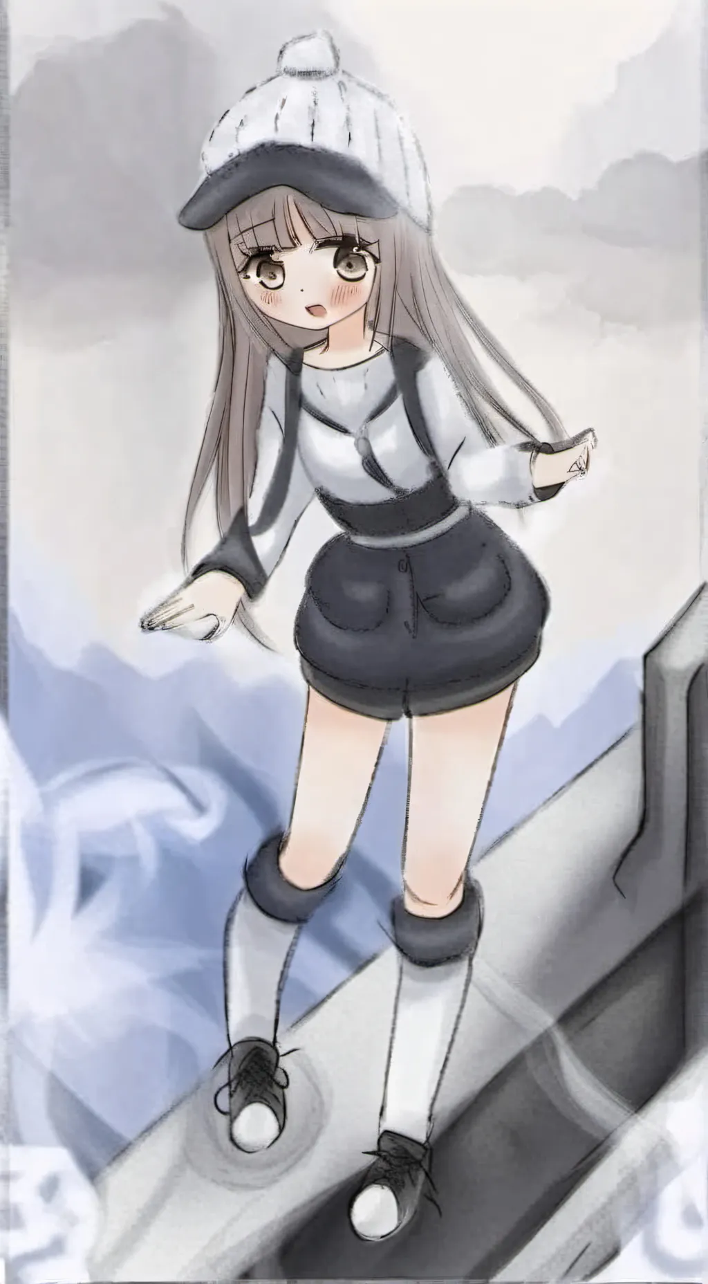 ai character: Annabelle  background