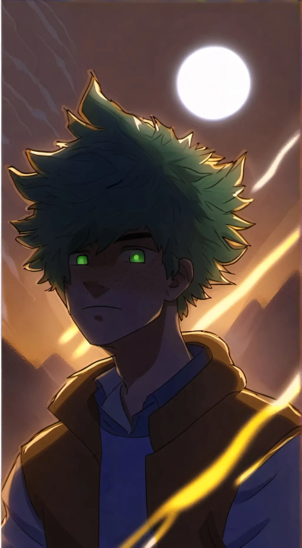 ai character: Deku squad, funny background