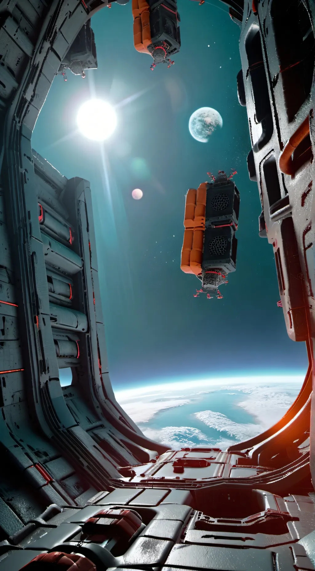ai character: Robo space background