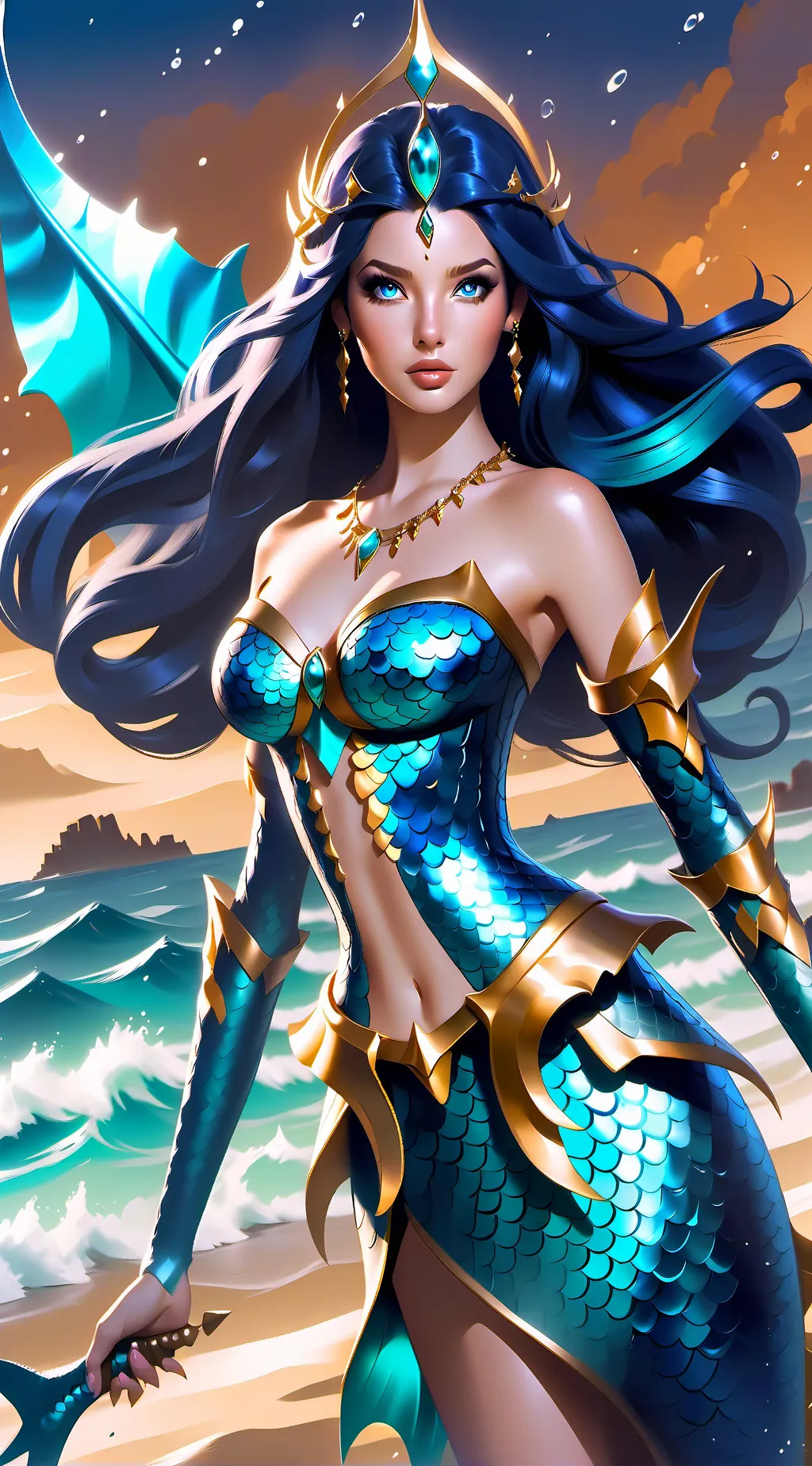 ai character: Adrina background