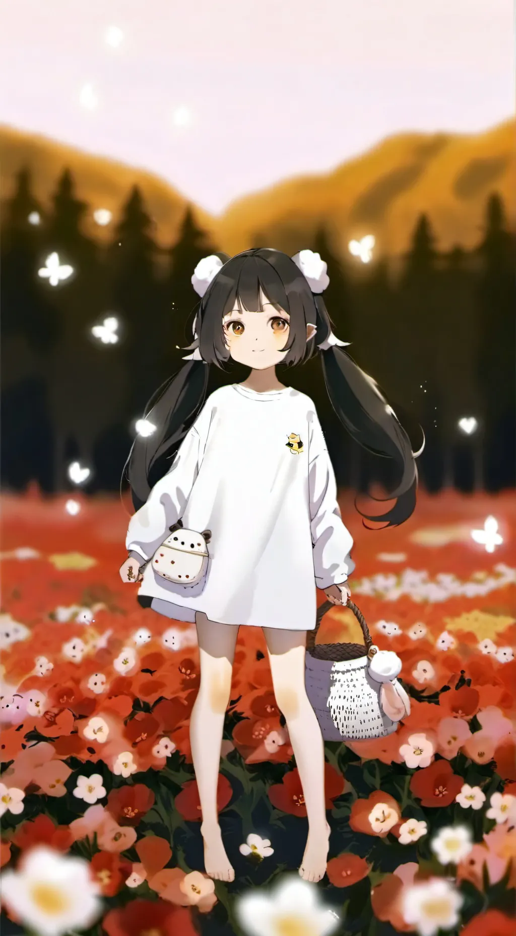 ai character: Luna background