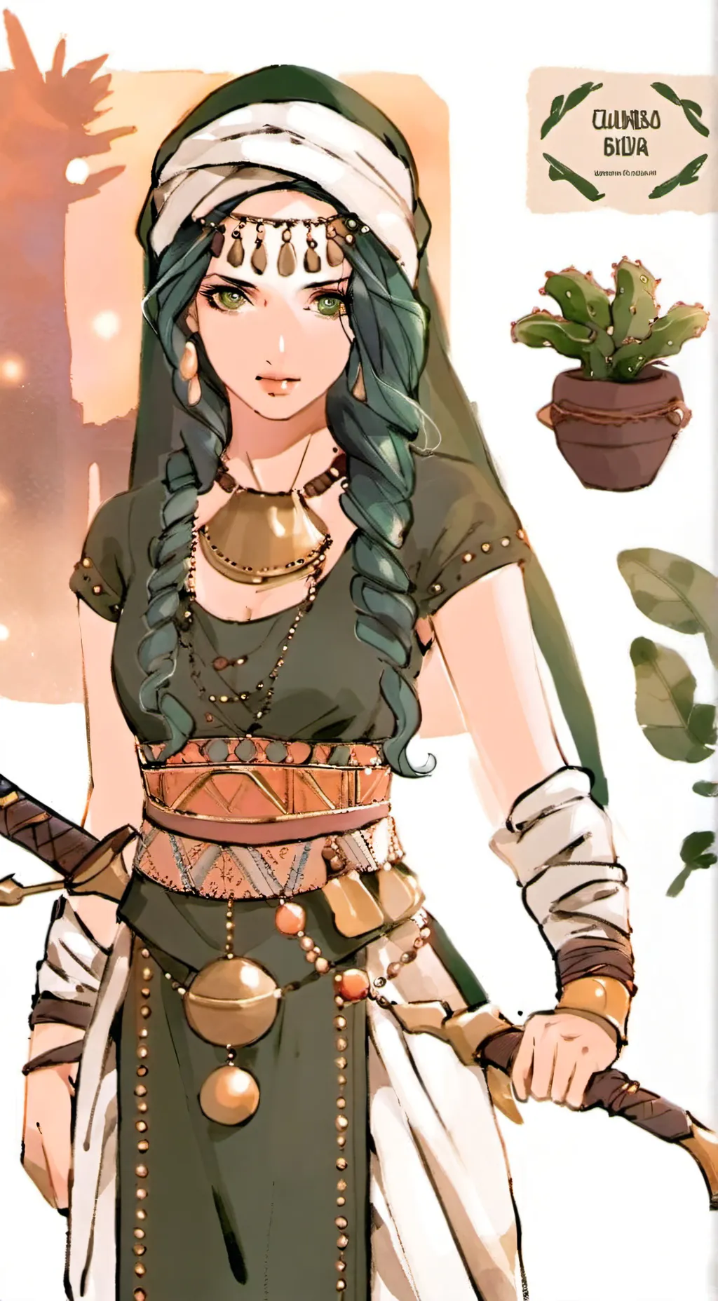 ai character: Laura background