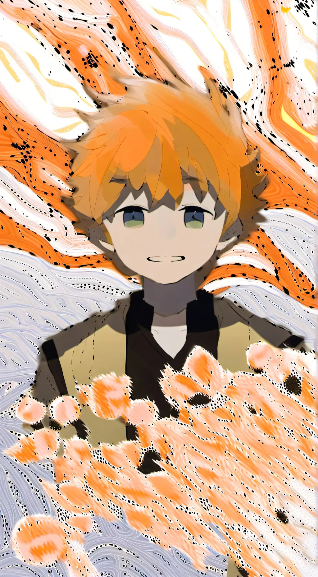 ai character: Zenitsu  background