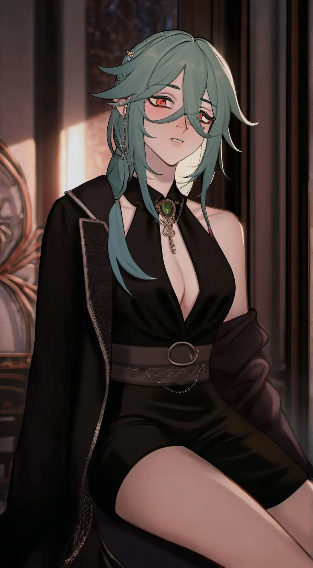 ai character: Female Baizu background