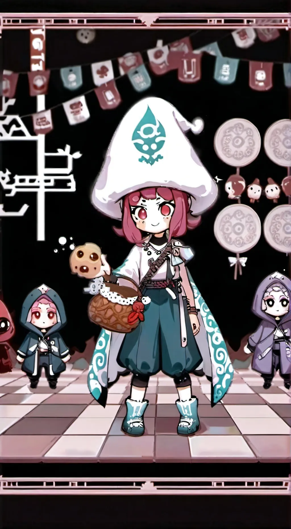 ai character: CKR Squid Game! background