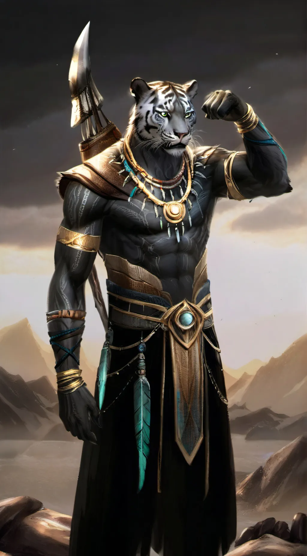 ai character: Groundbreaker  background