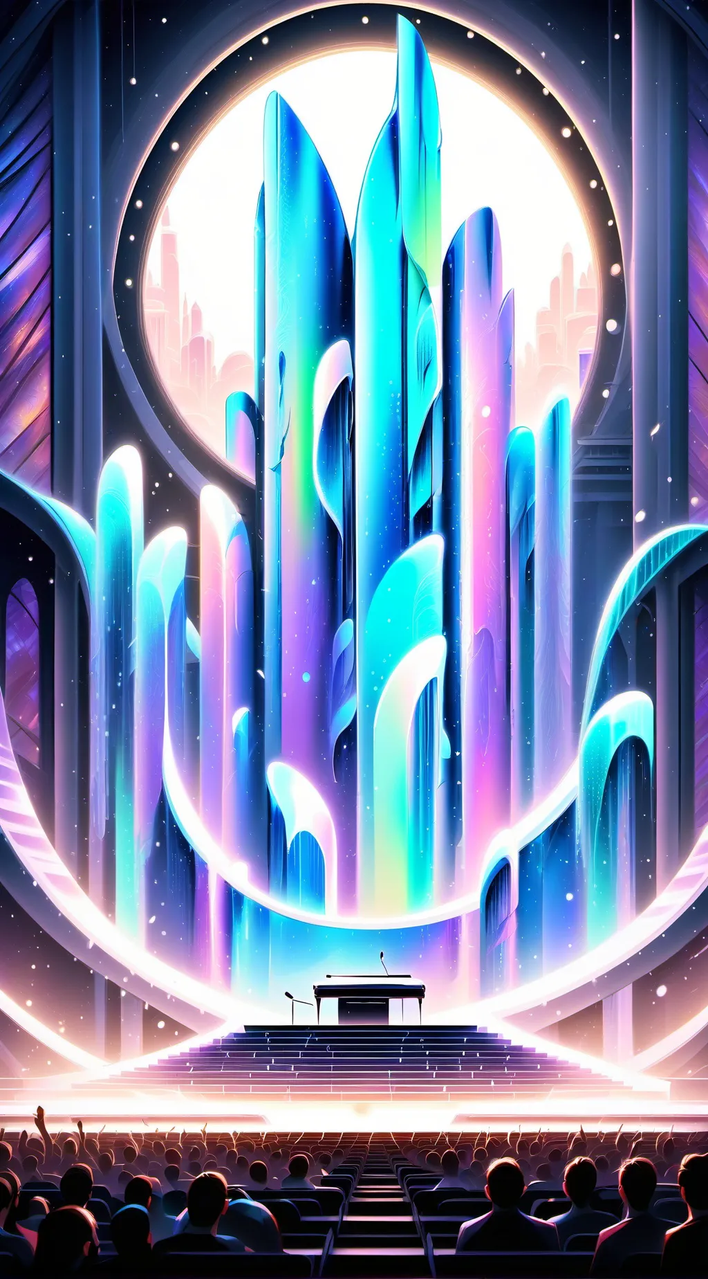 ai character: K-POP DEMON HUNTER background