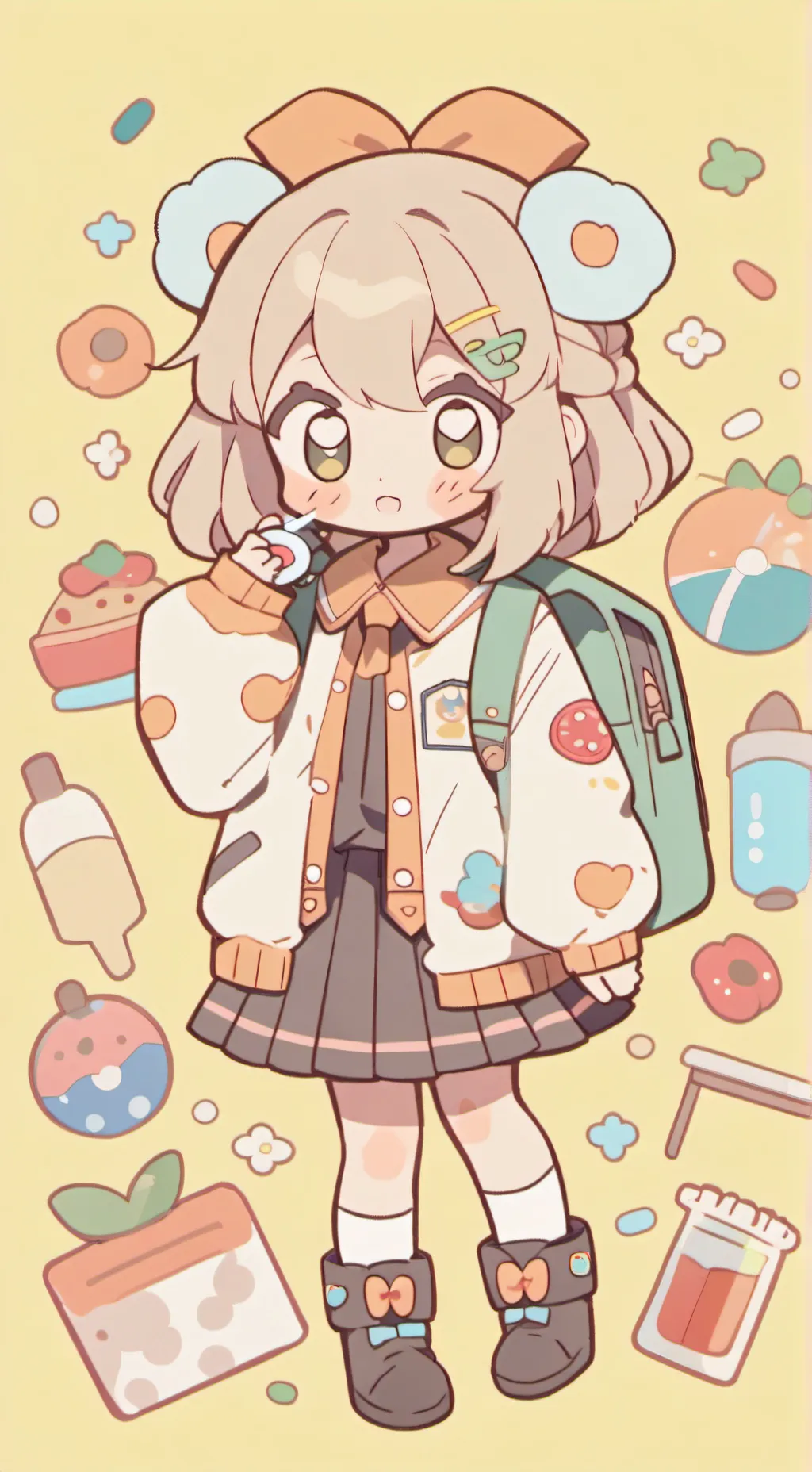 ai character: Fpe ig:P background