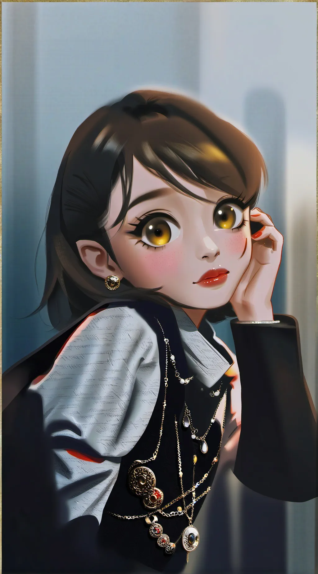 ai character: Olivia  background