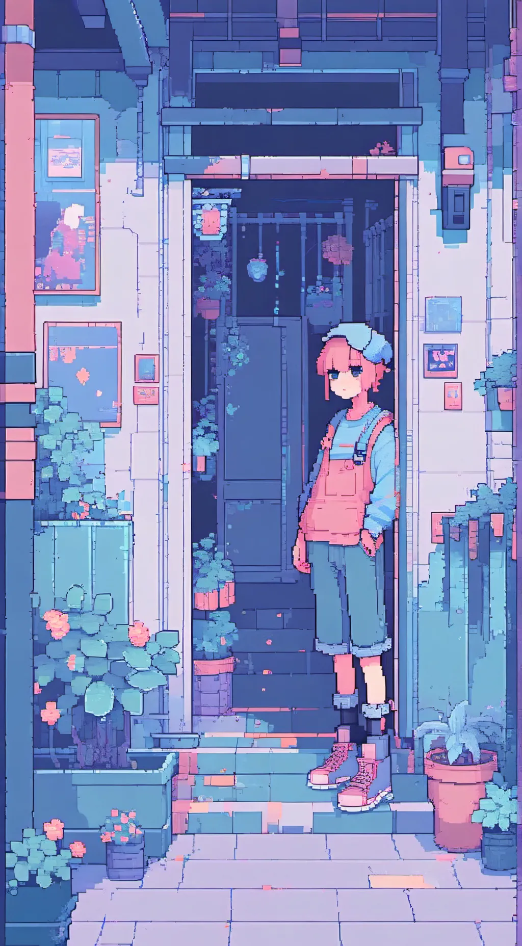 ai character: hh my oc background