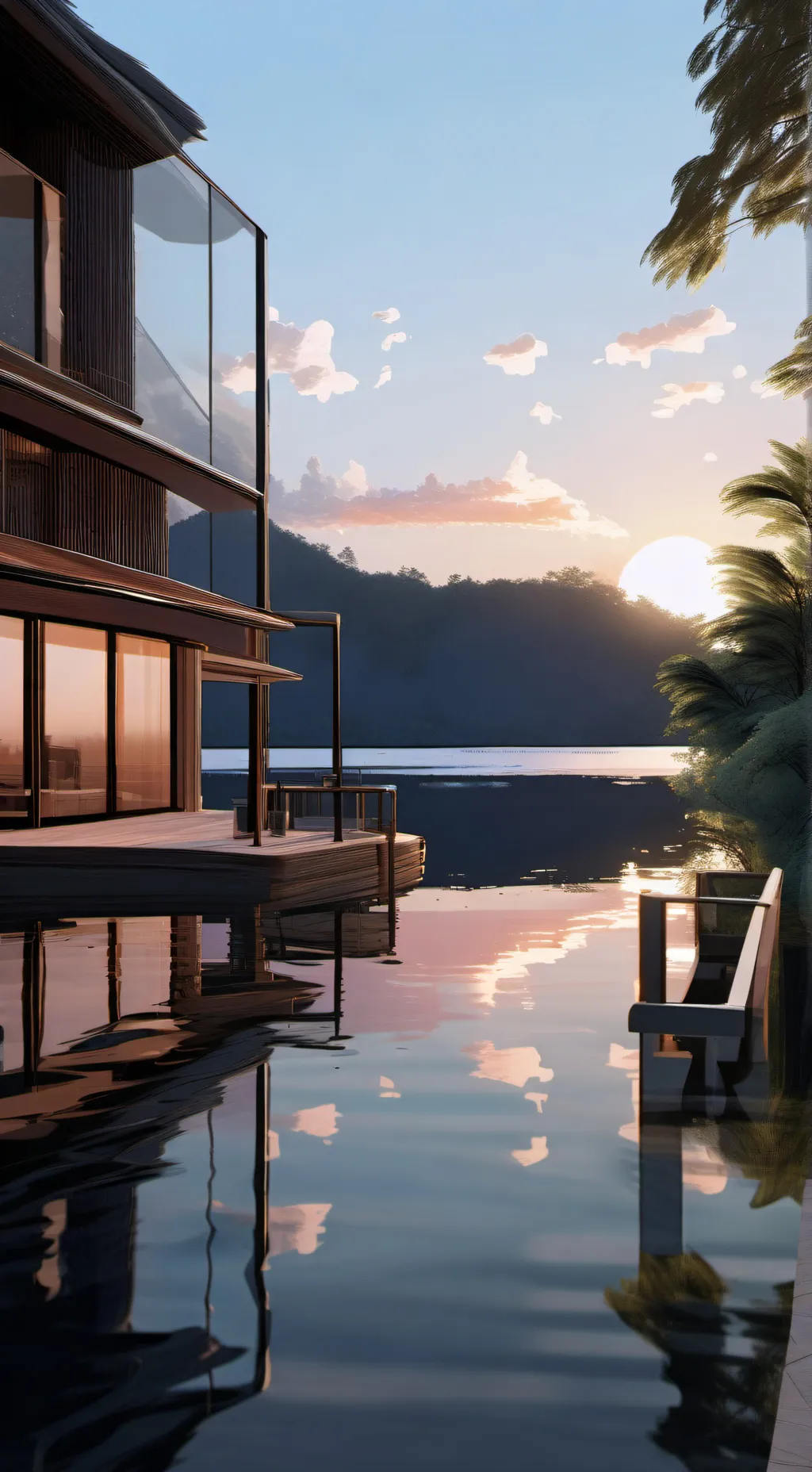 ai character: LOV  background