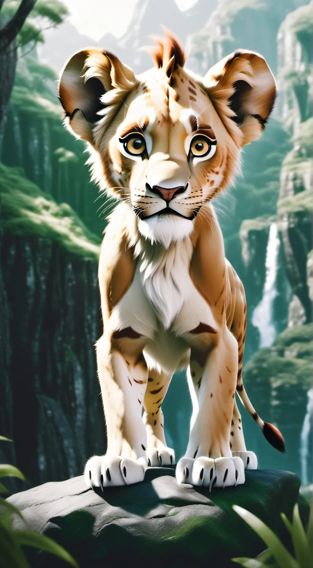 ai character: Kion  background