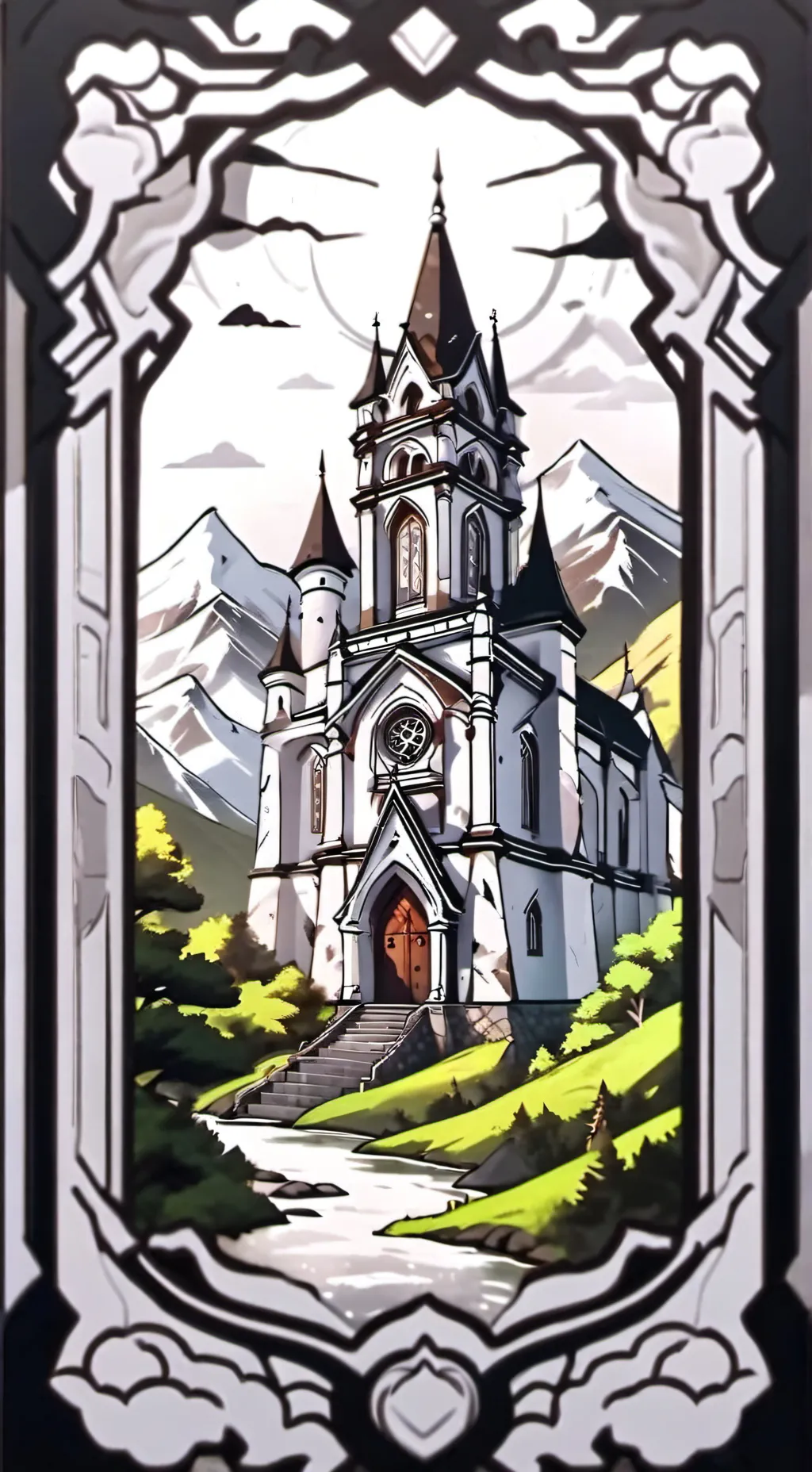ai character: forsaken x dw!!! background