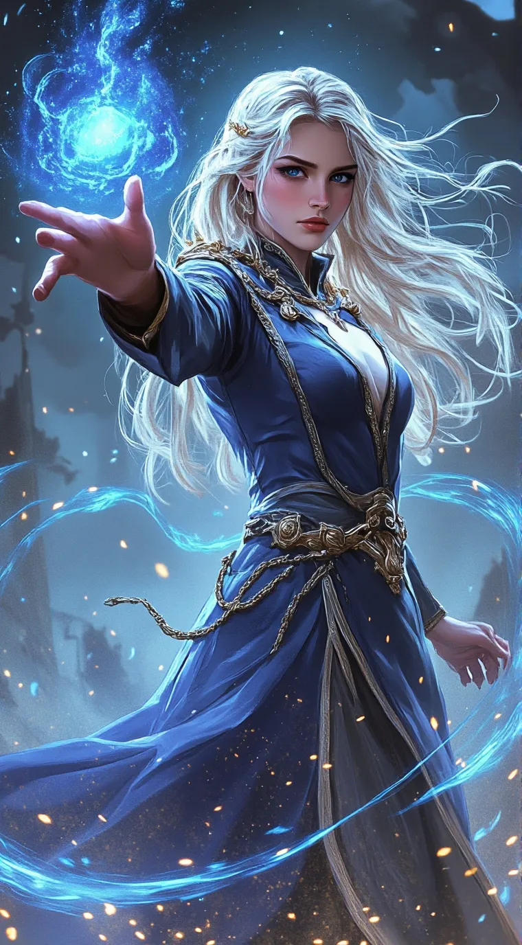 ai character: Hero background