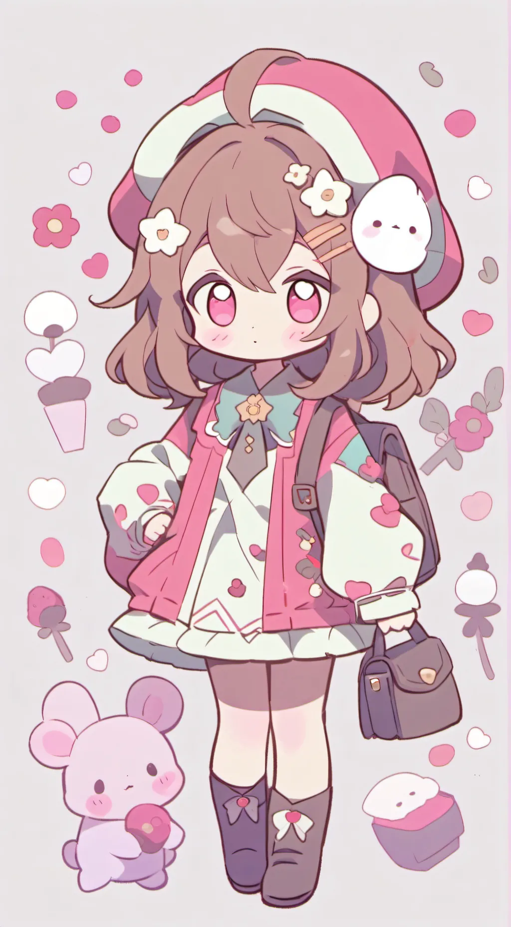 ai character: SKZ FAMILYY background