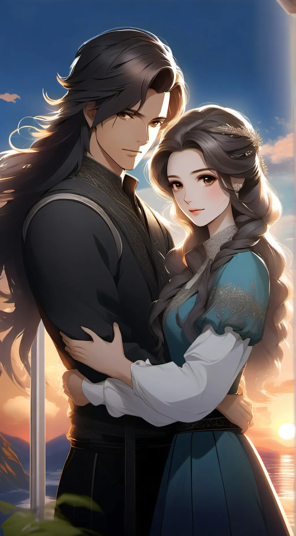 ai character: Kai and Raven background