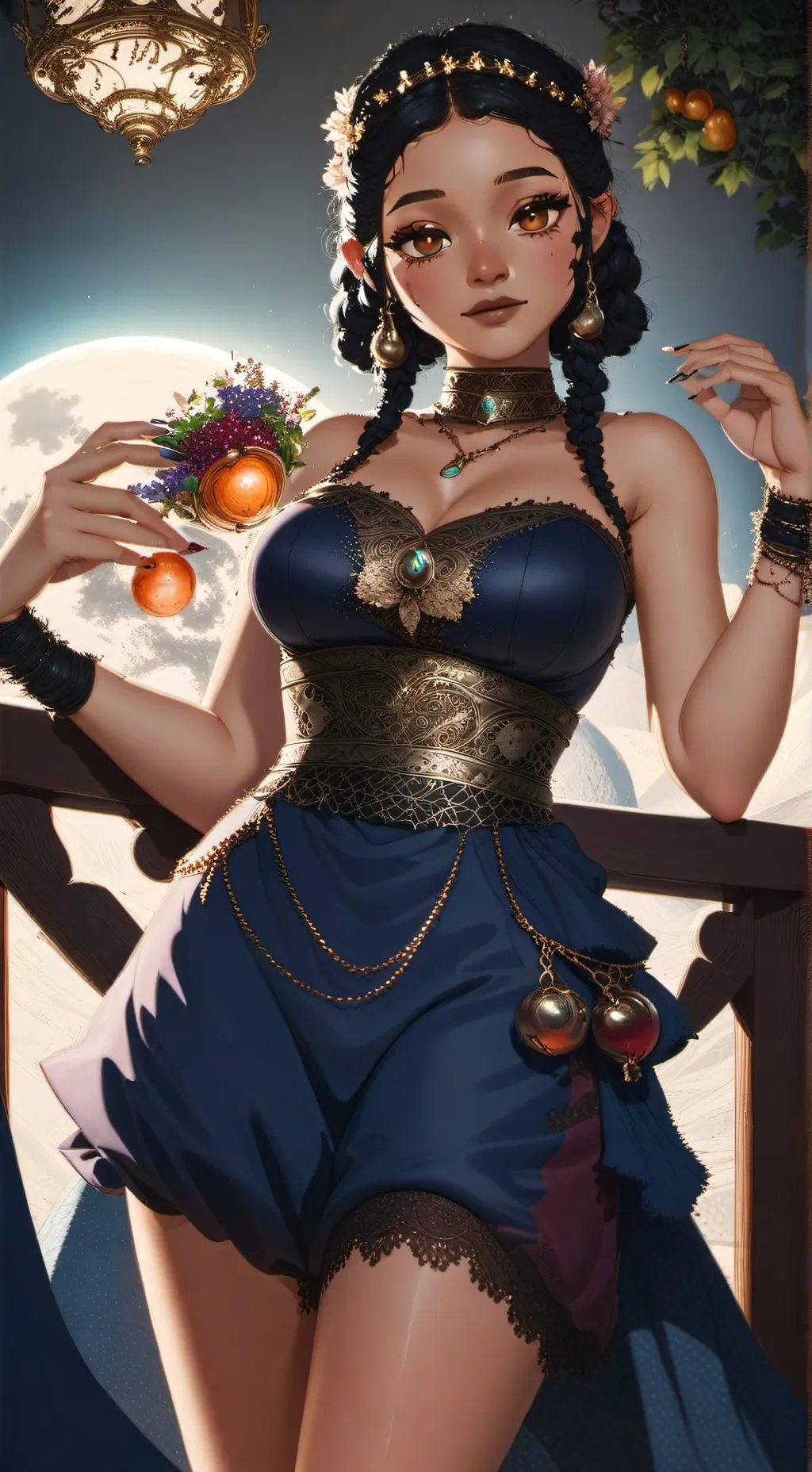 ai character: Zara background