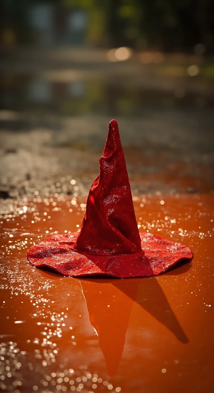 ai character: Shrimpa melting  background