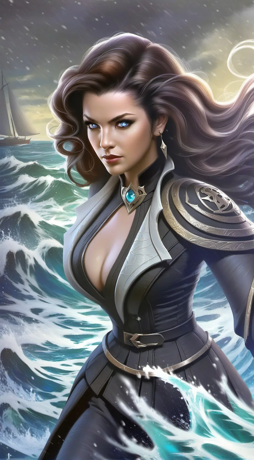 ai character: Rhia background