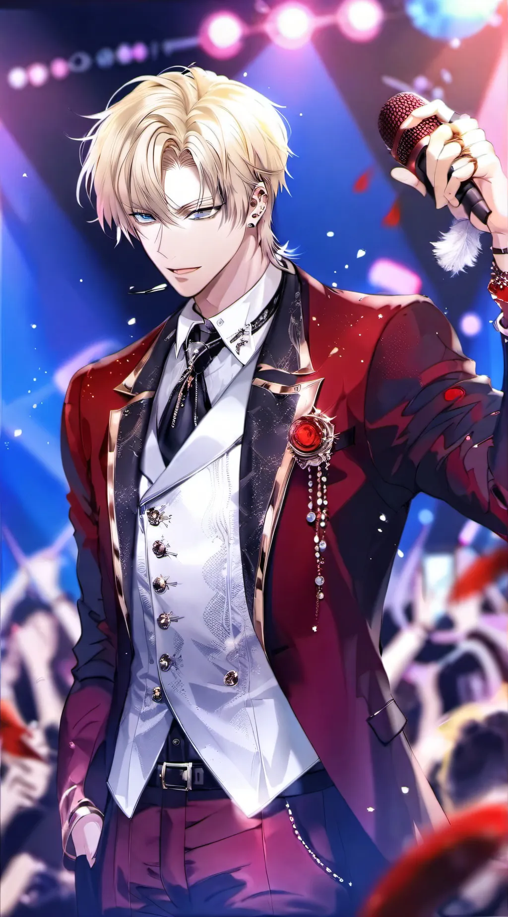 ai character: damien  background