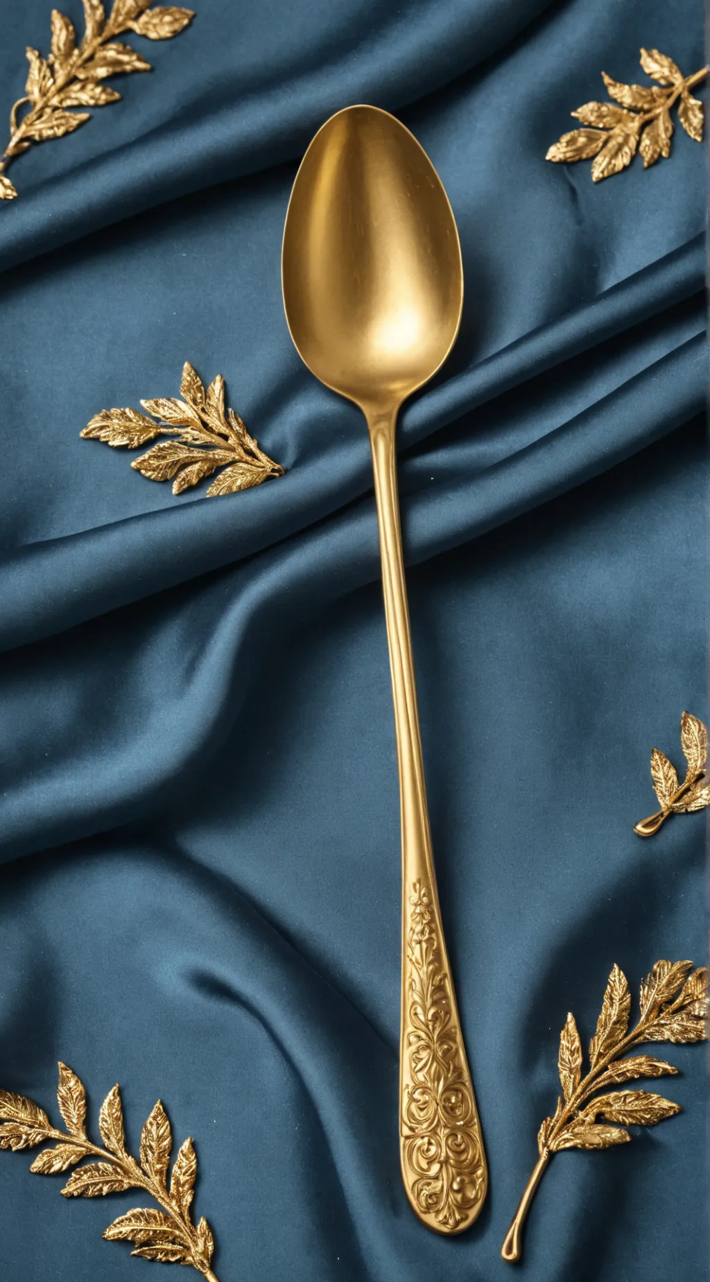 ai character: Golden spoon background