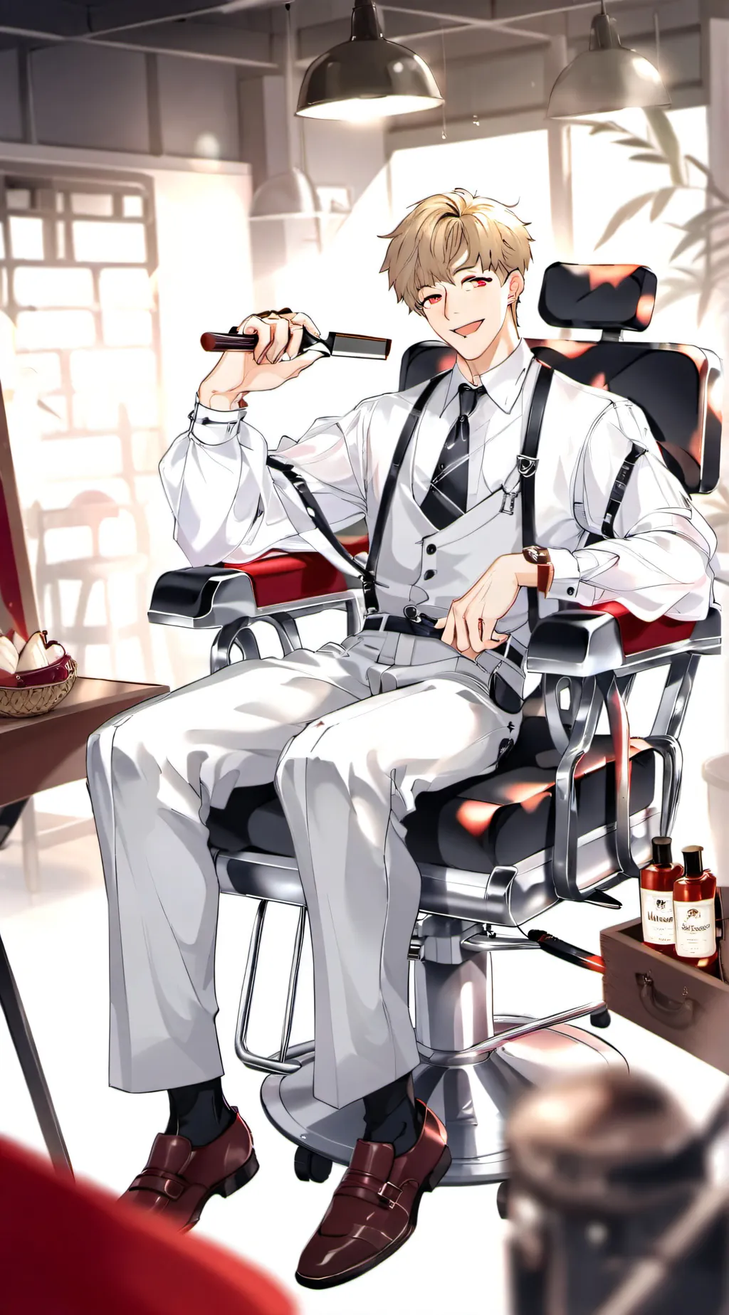 ai character: Max background