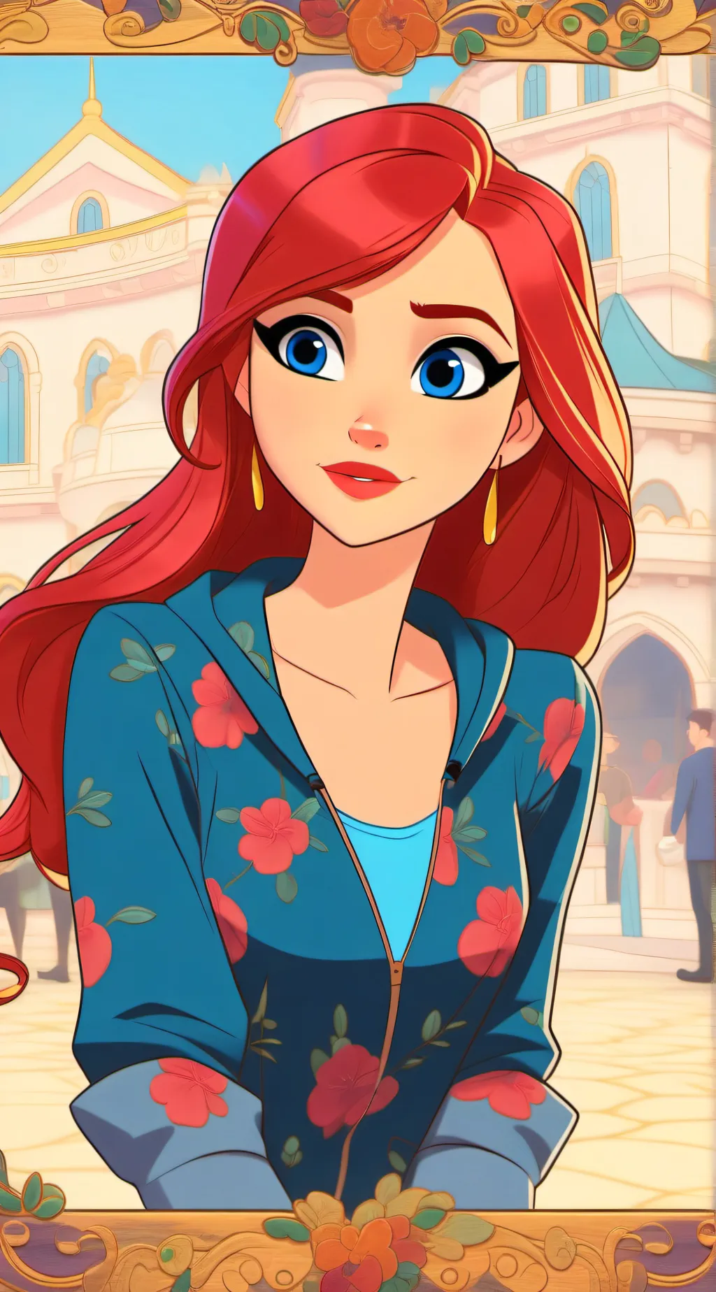 ai character: Chelsea background