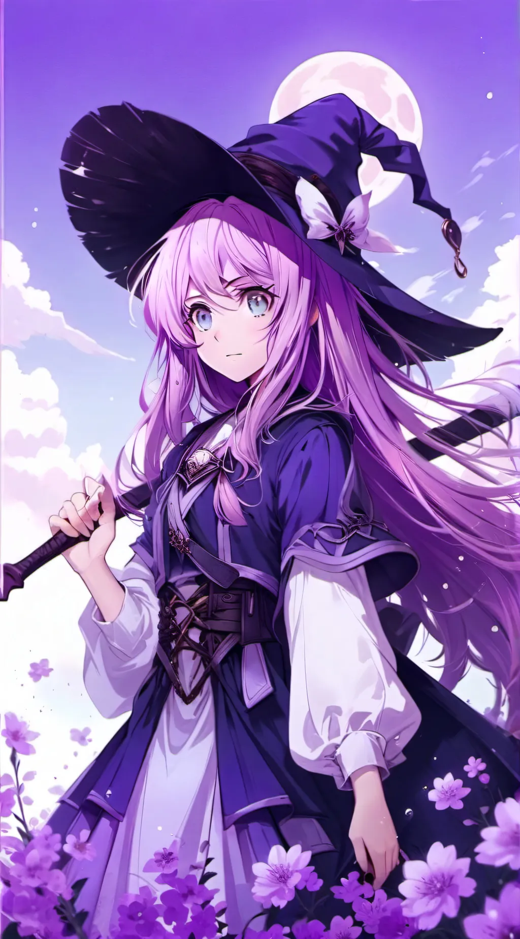 ai character: melodi background