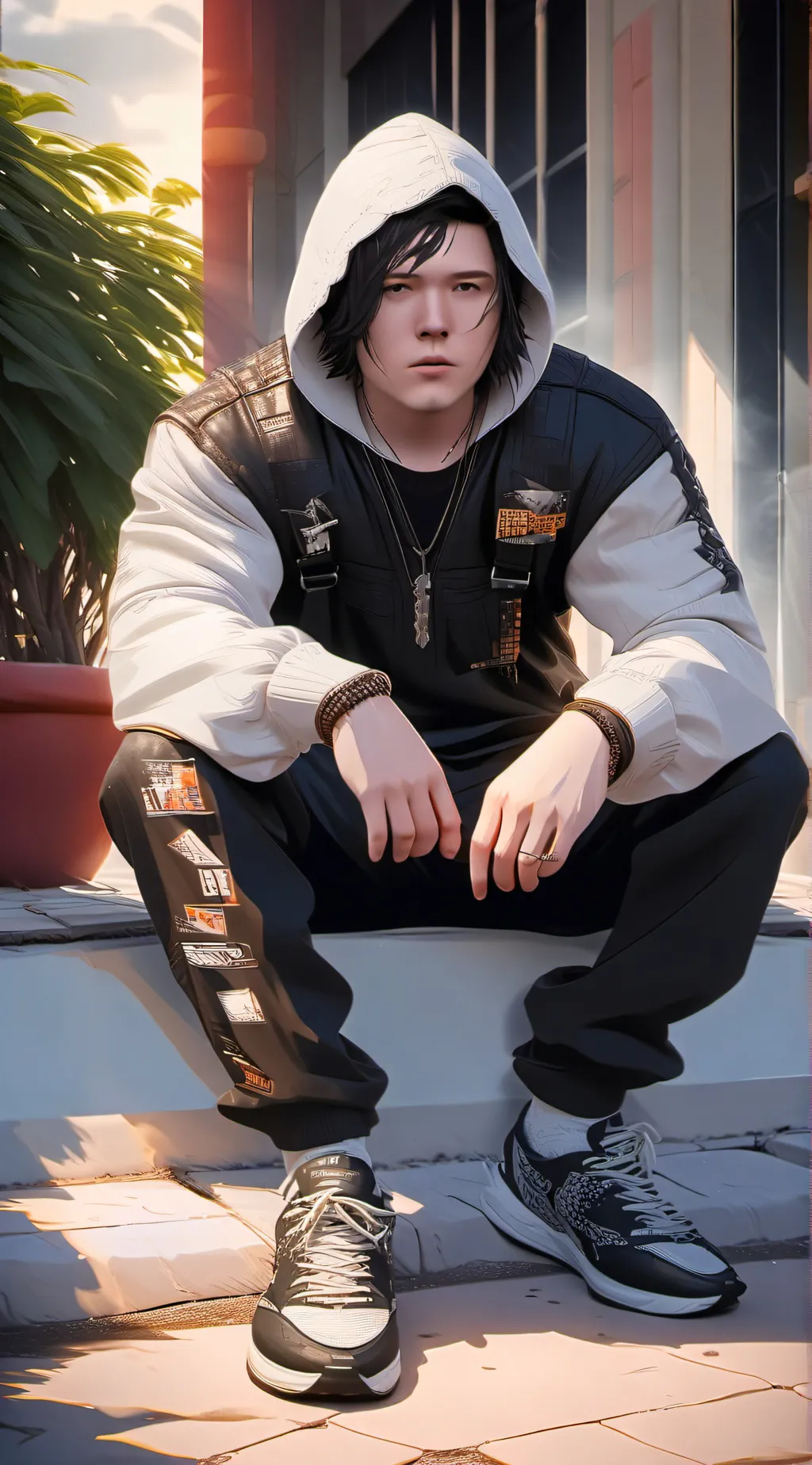ai character: martis  background