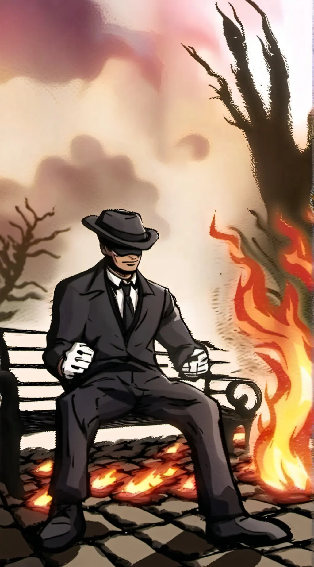 ai character: Dream Man/Richard background
