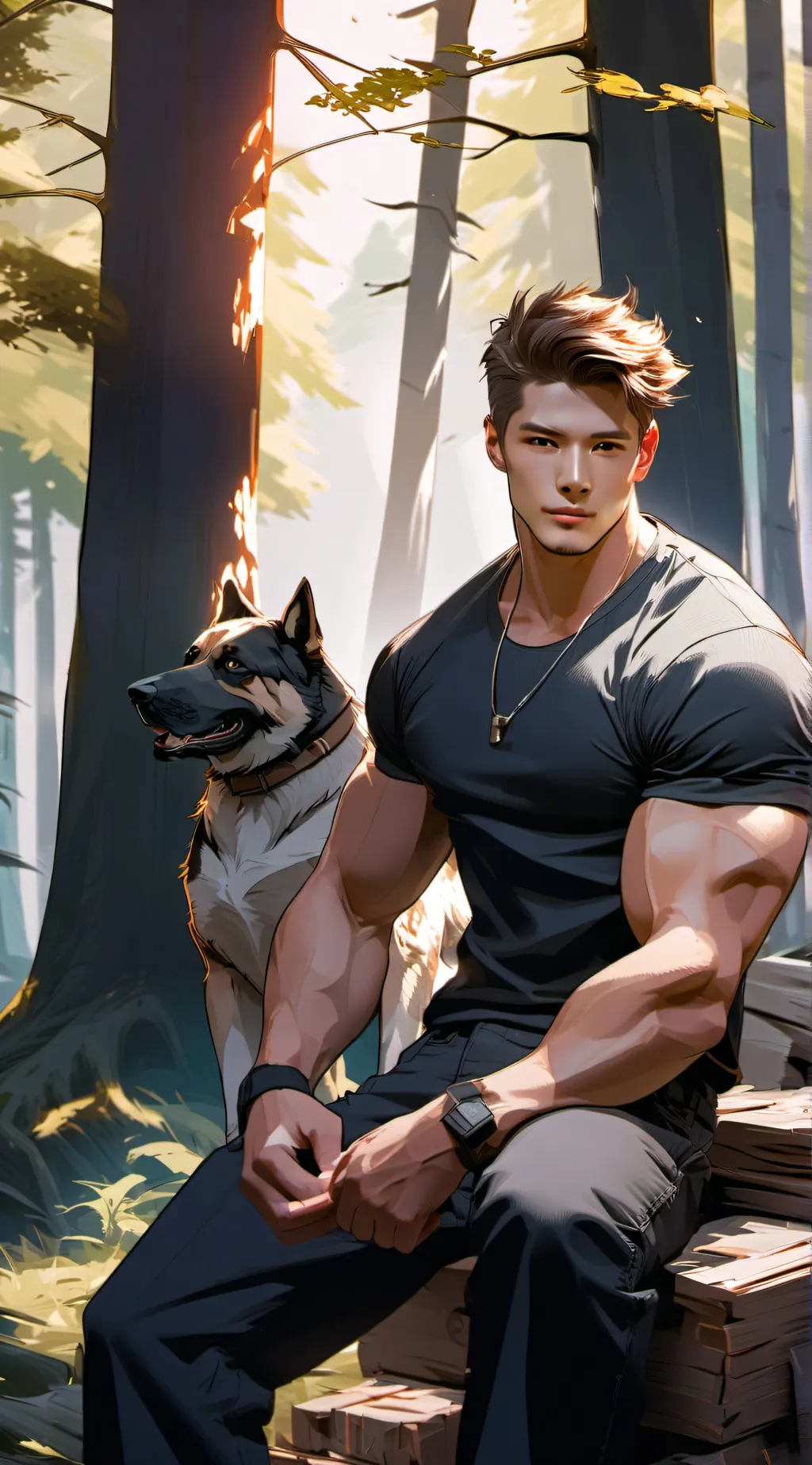 ai character: Abel background