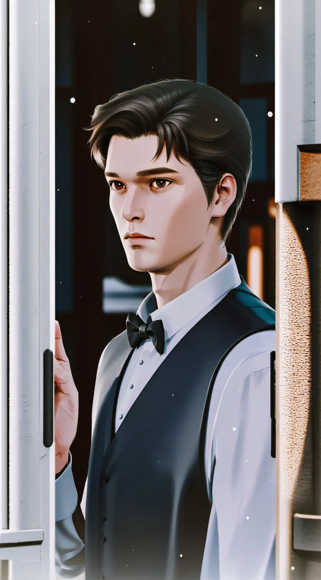 ai character: Avengers(Red Room) background