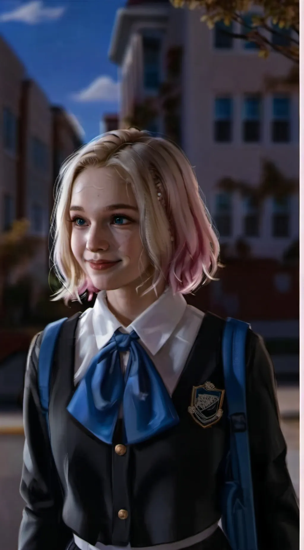 ai character: Enid Sinclair  background