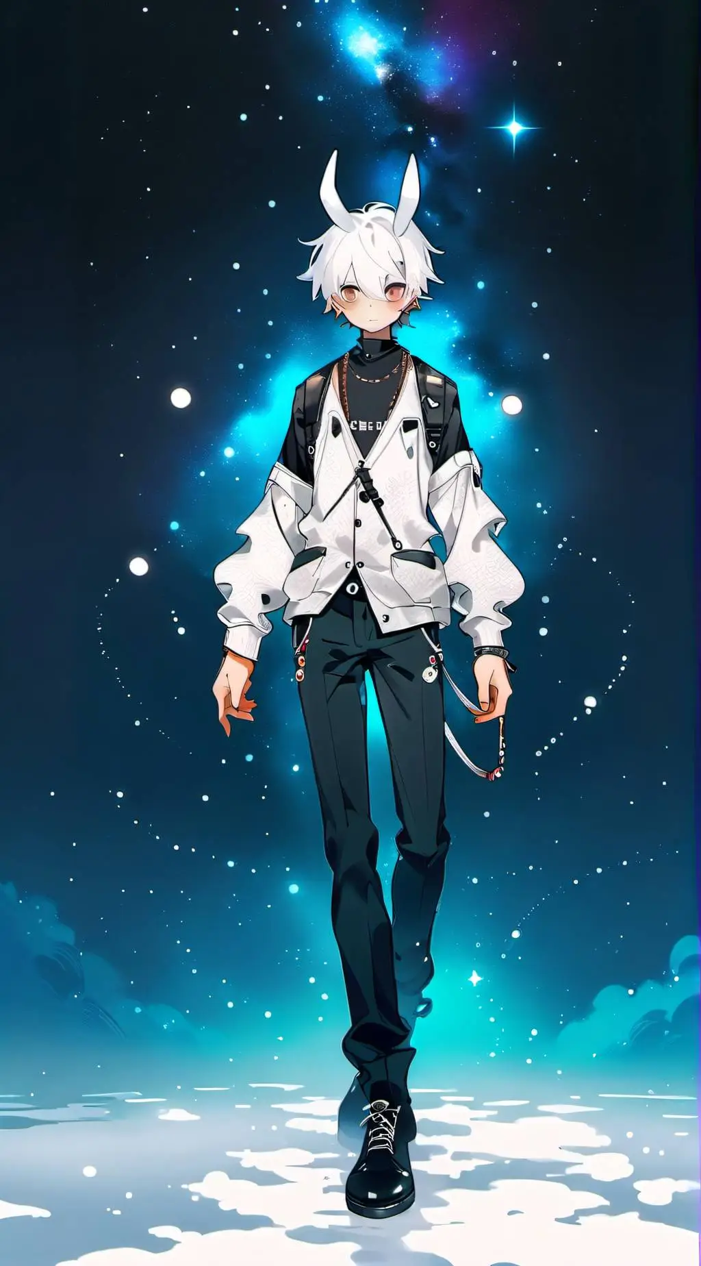 ai character: Leo background