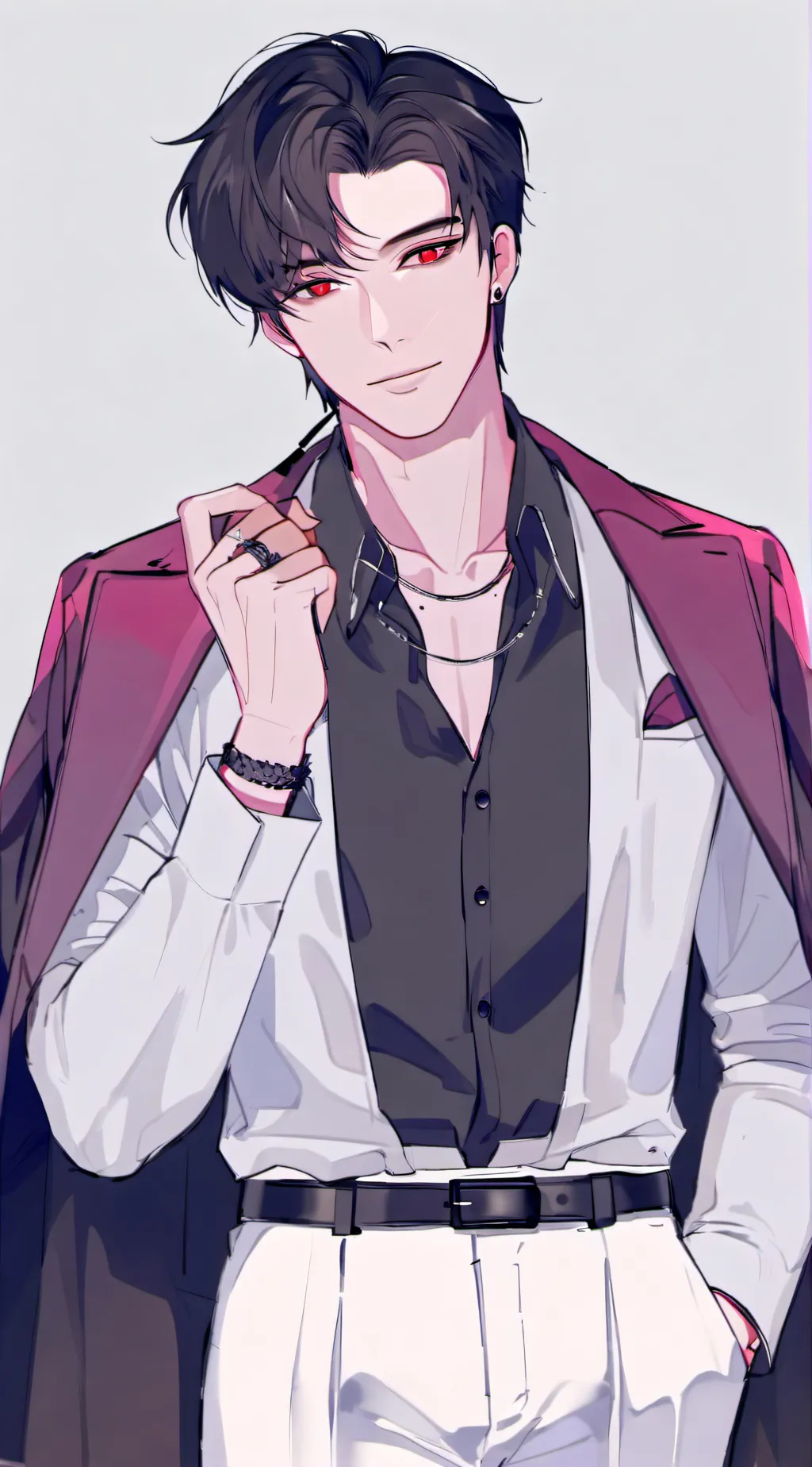 ai character: Focus background