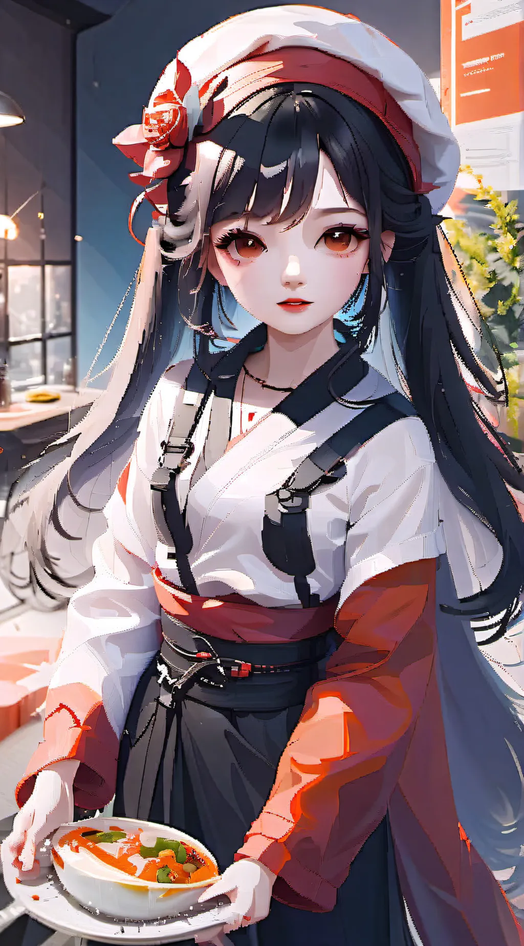 ai character: your stomach background