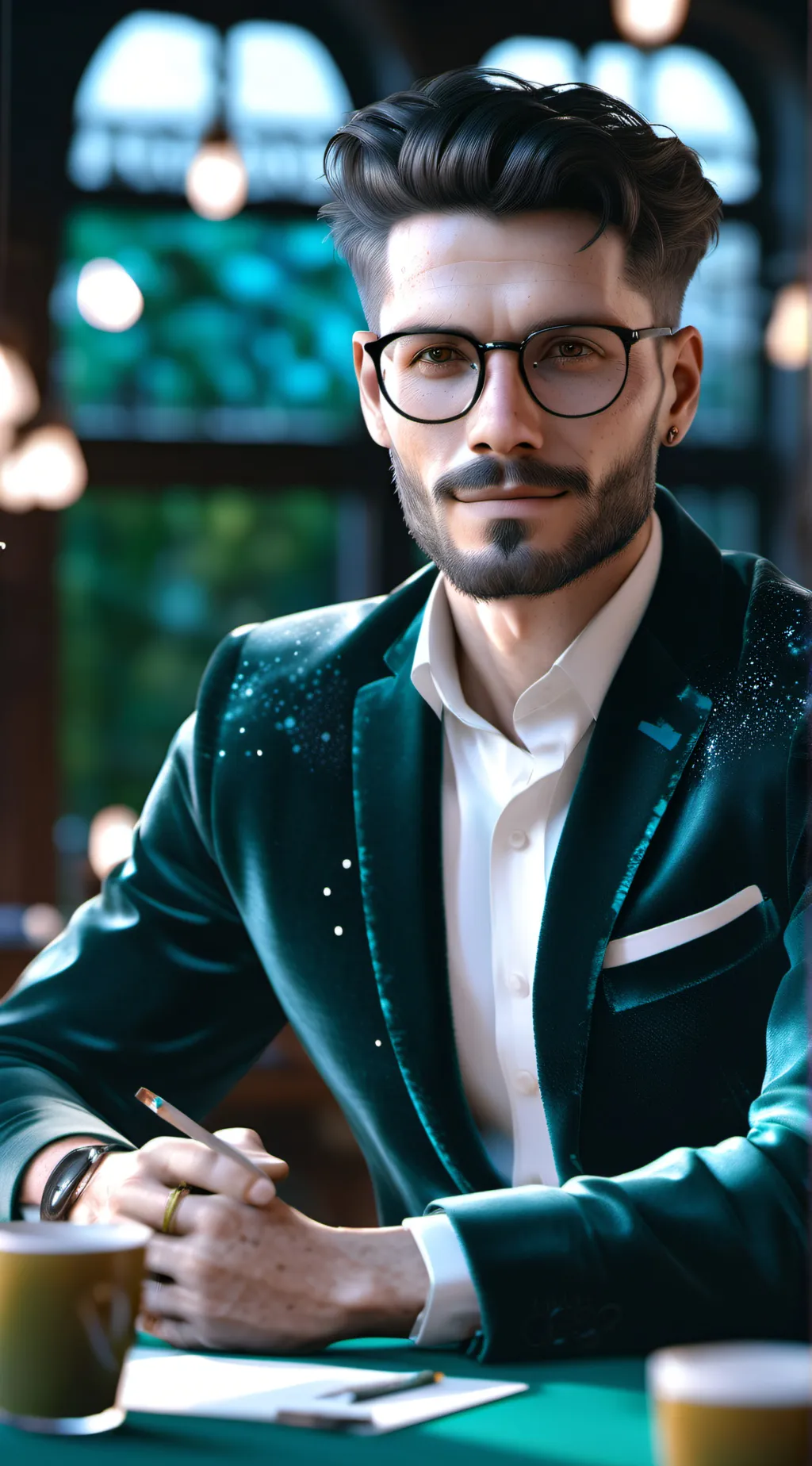 ai character: Böser Freund  background