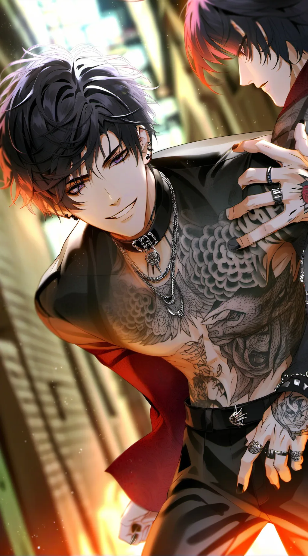 ai character: Rafael background