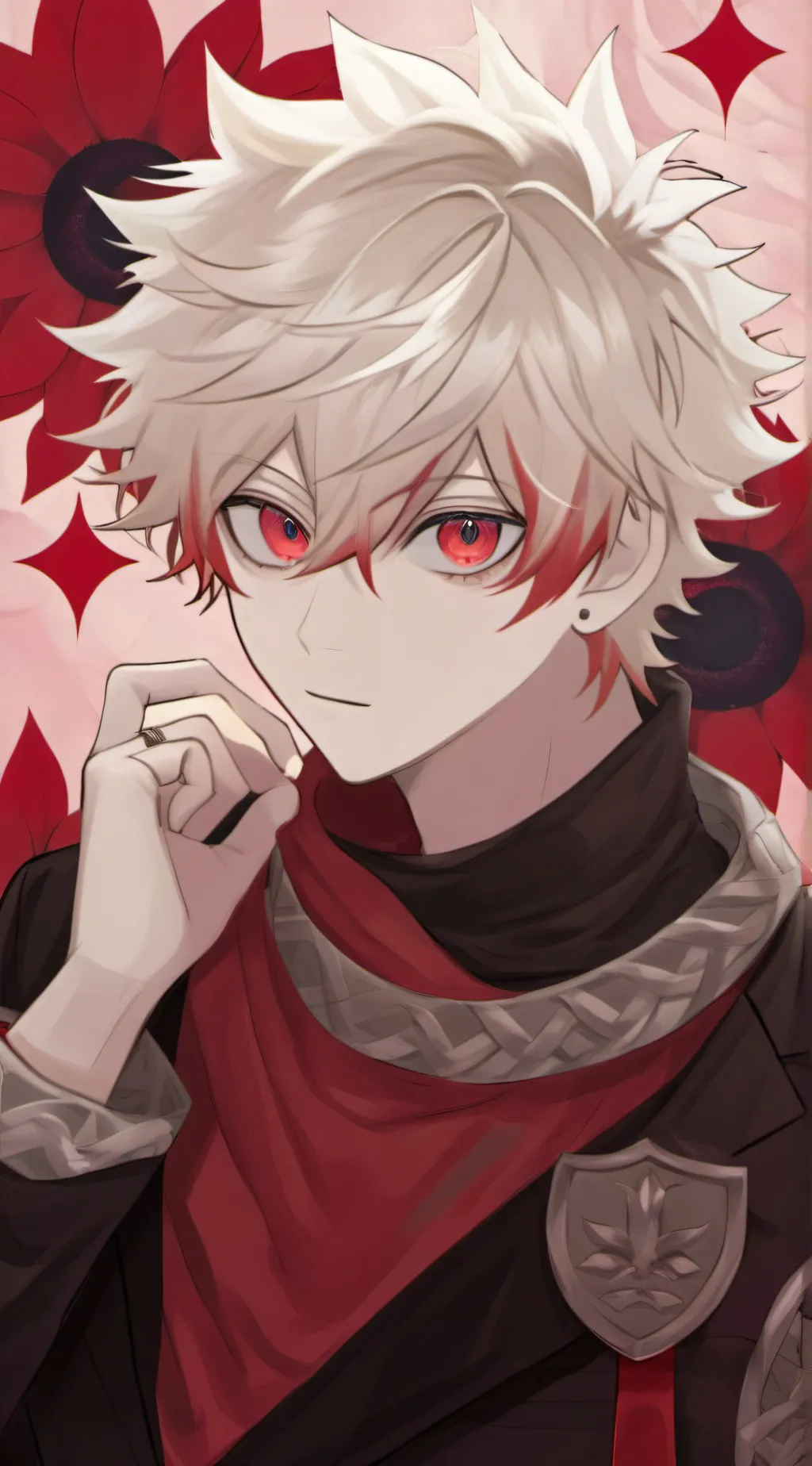 ai character: bakugo background