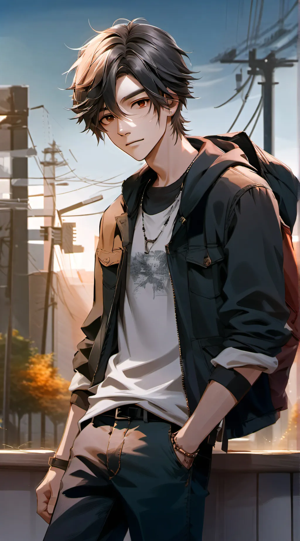 ai character: Broke Brandon background