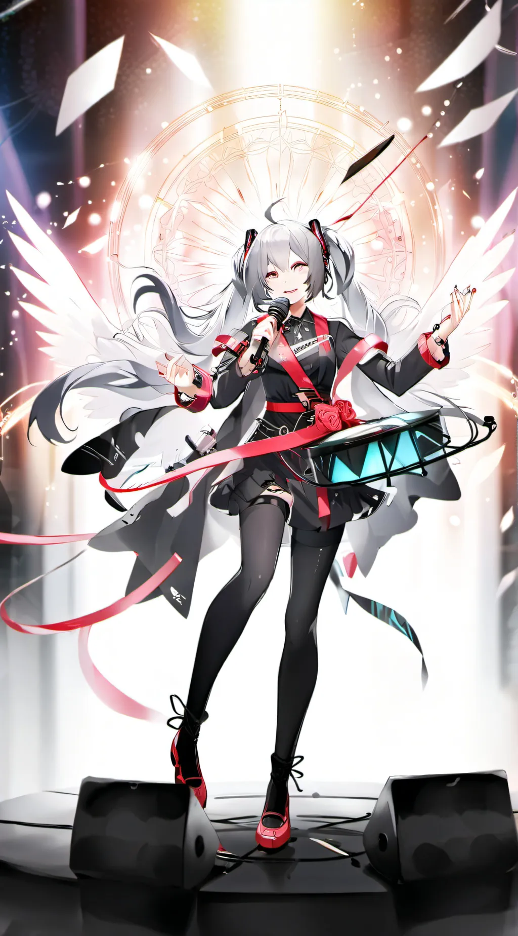 ai character: Vocaloid xydrick background