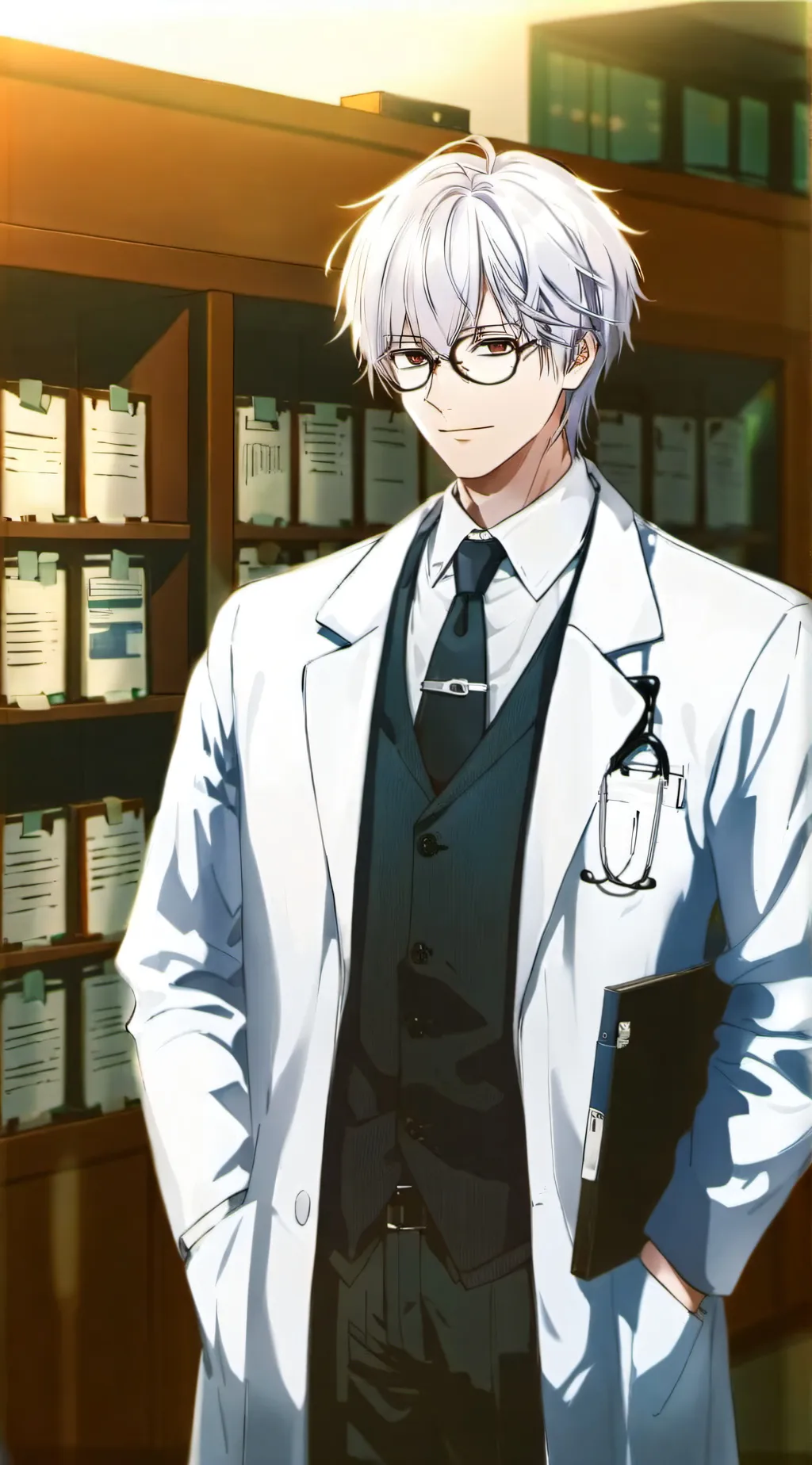 ai character: Dr. Martin background