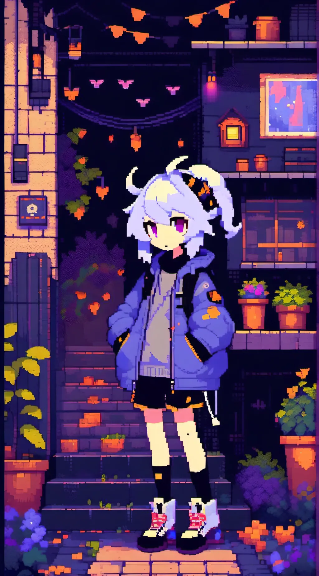 ai character: fuck you background