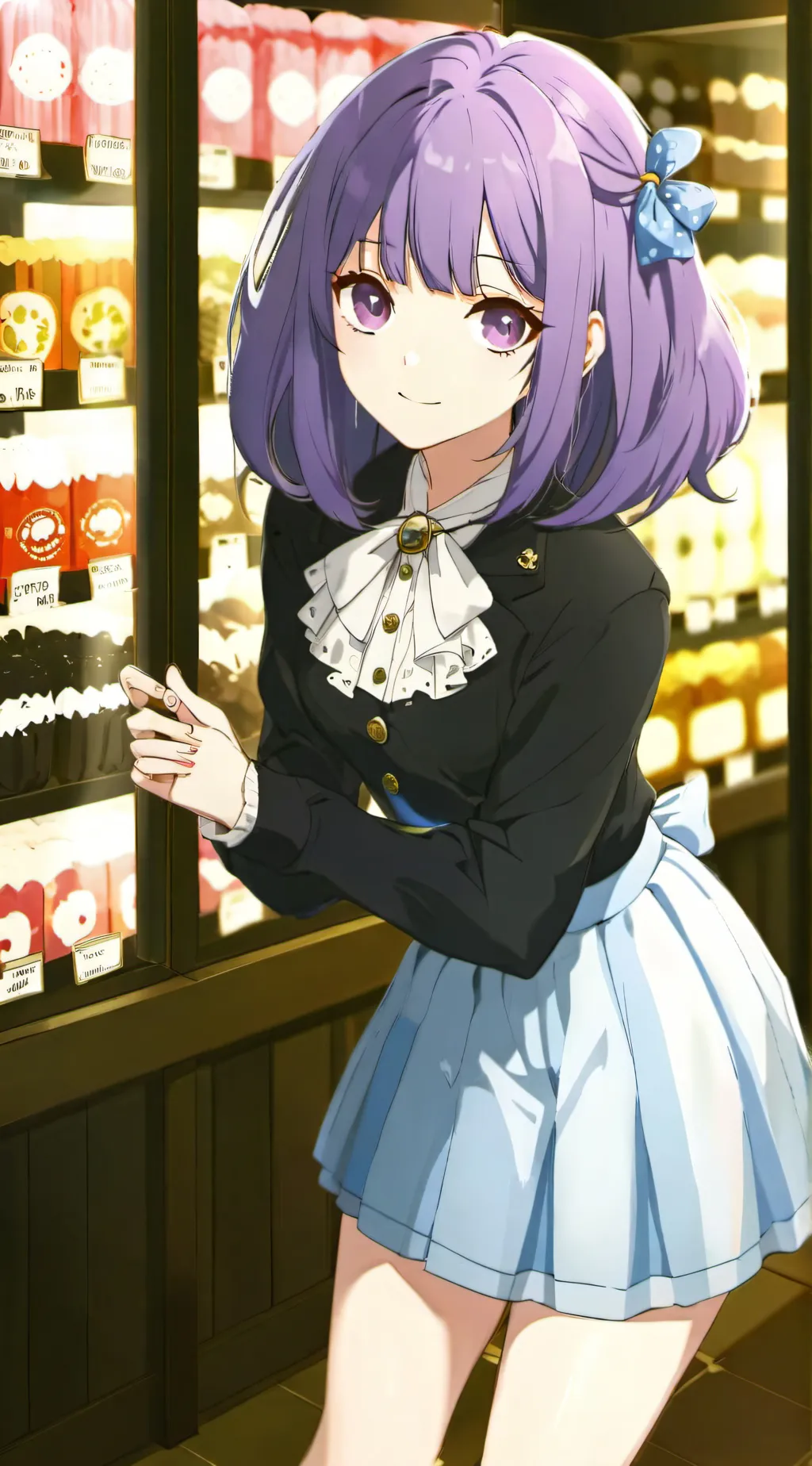 ai character: Zoey   background